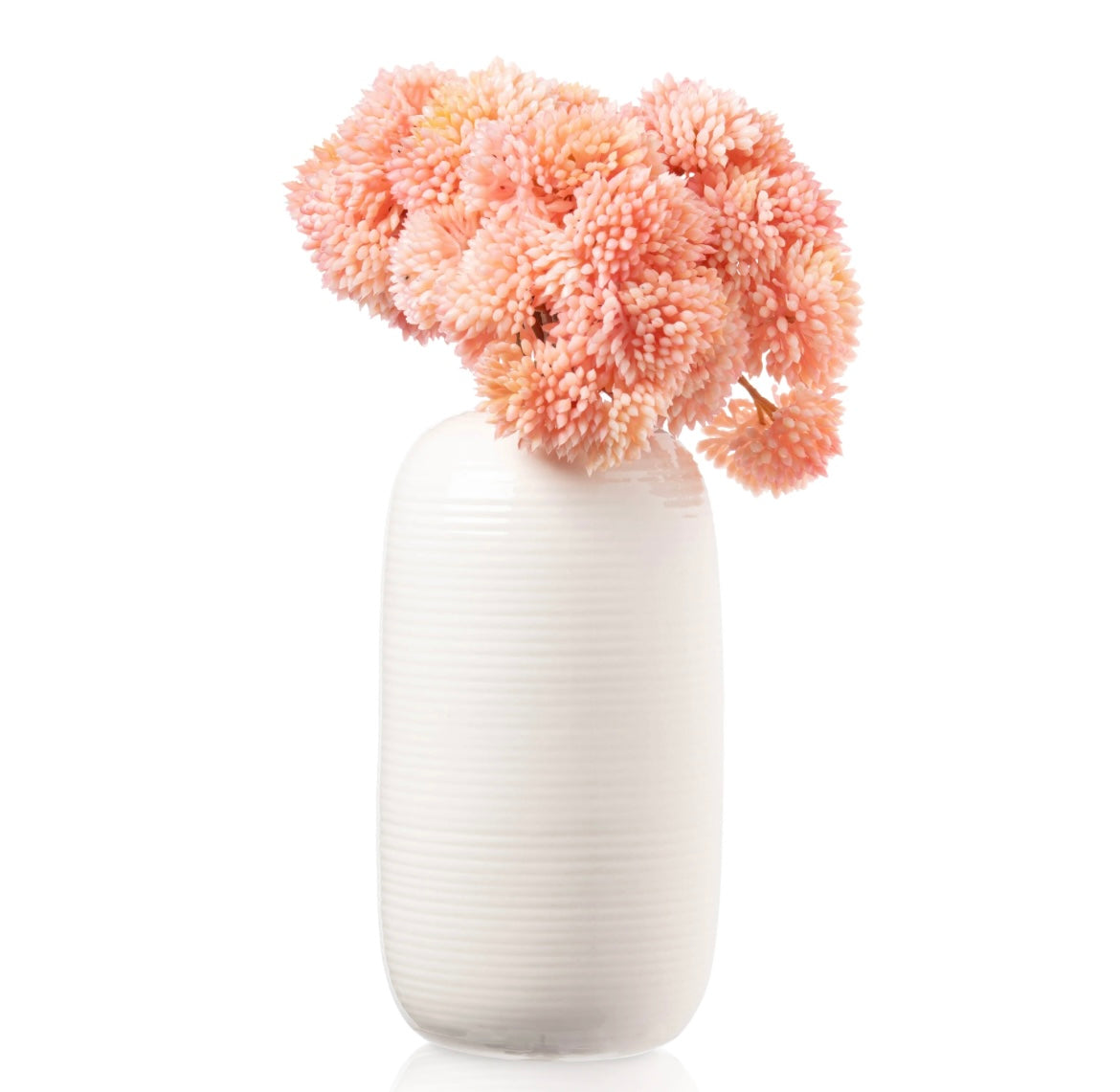 The Pinks Ribbed Faux Floral